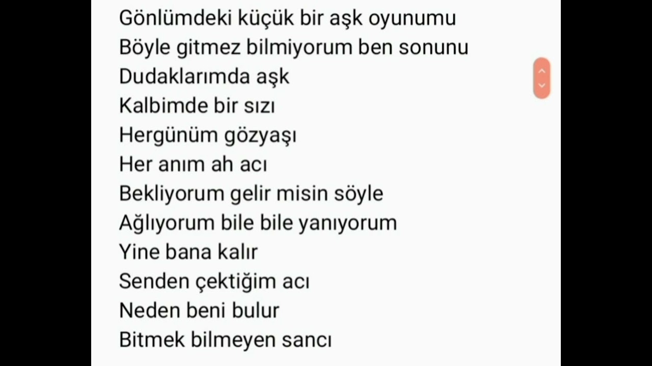 Toygar ışıklı kalbimdeki sancı sözleri