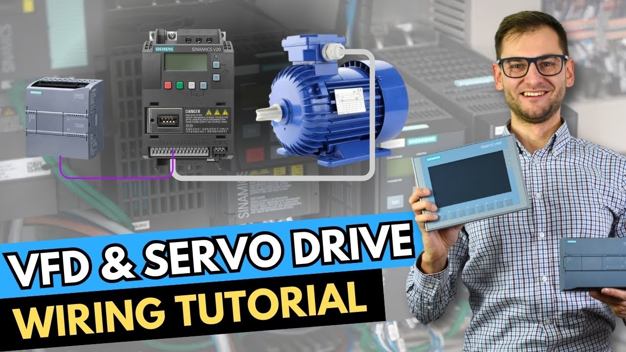VFD and Servo Drive Wiring - How to read electrical schematics