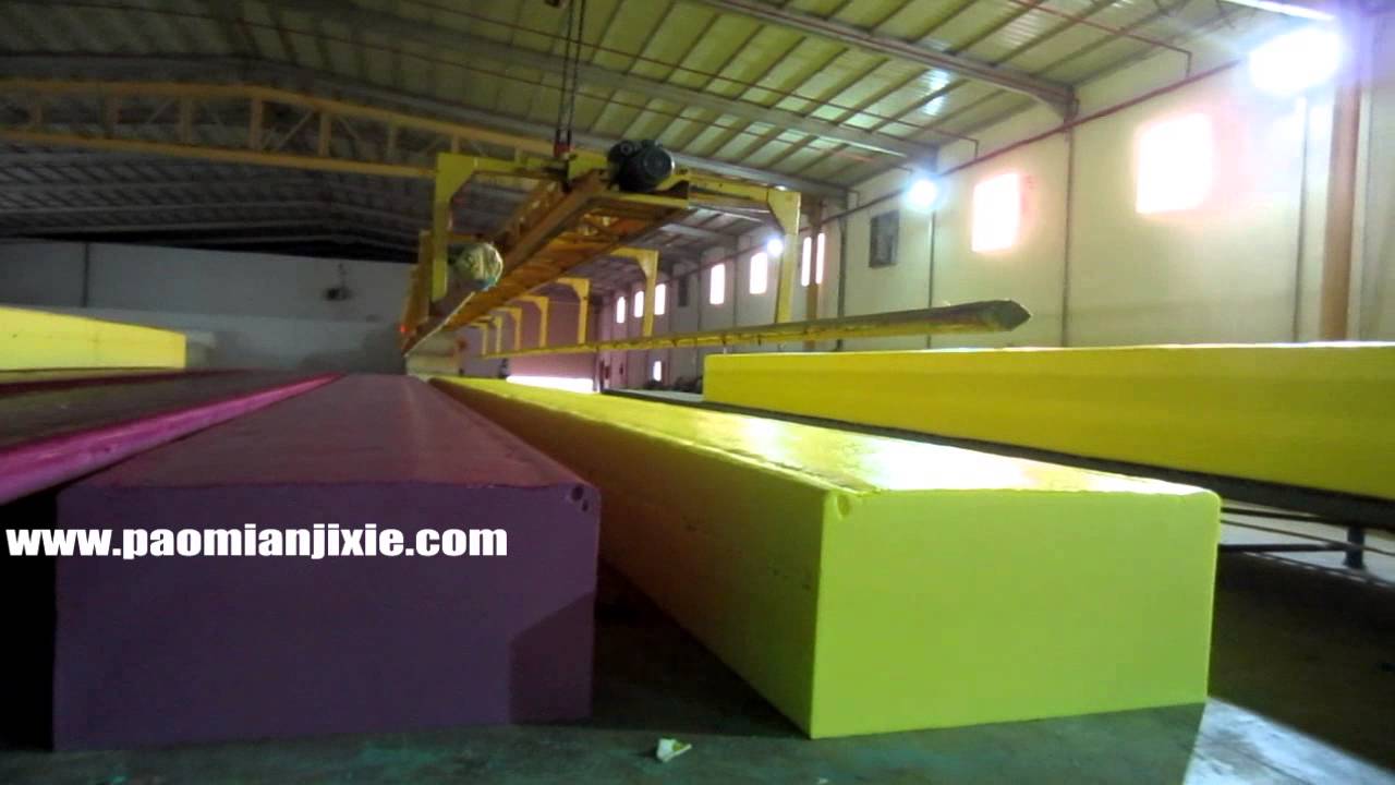 Productora Automática de Espuma Continua VerticalProductora Automática de Espuma Continua Verticalv