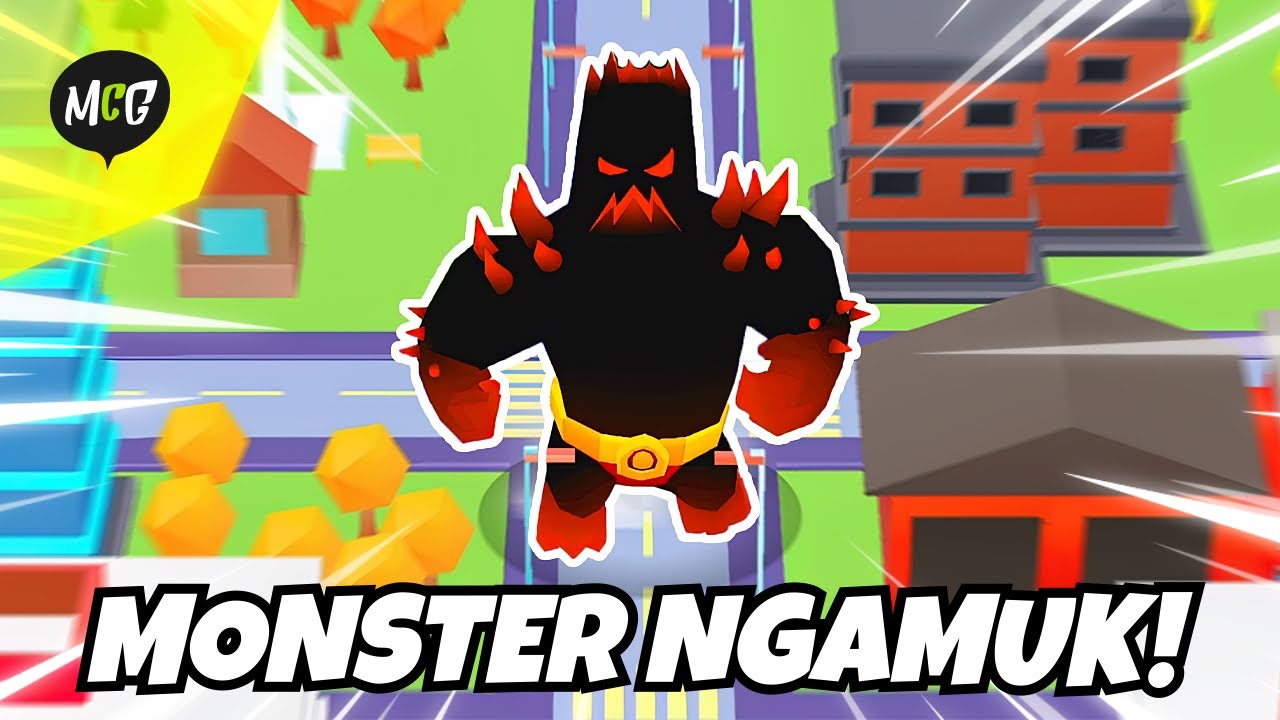 Monster Raksasa Mengamuk Di Kota! - EVO: Crazy Beasts 3D
