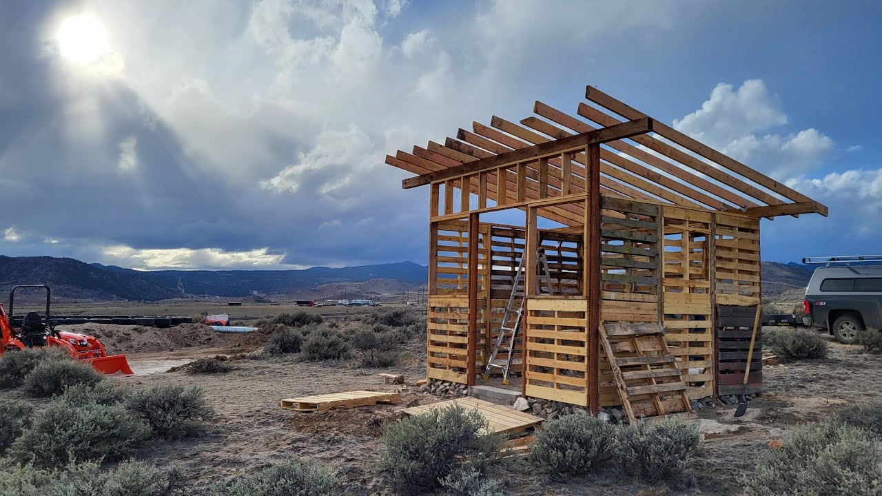 Pallet Shed build: part 2
