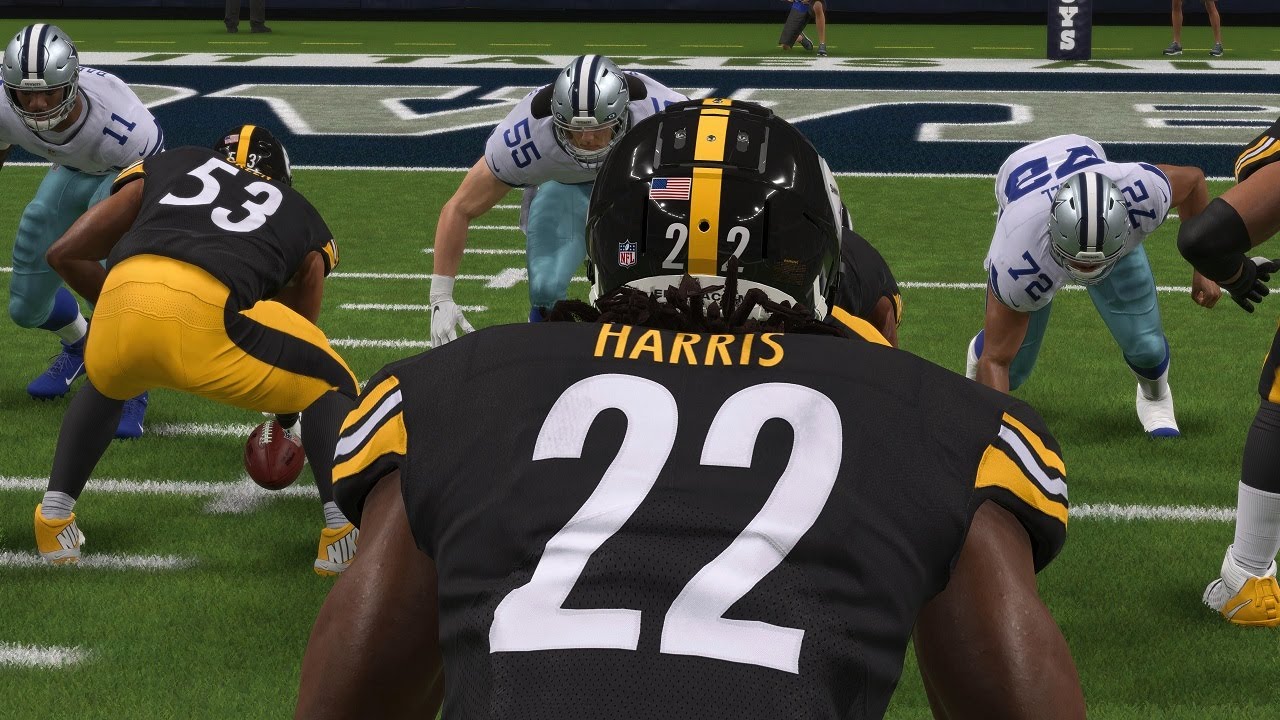 Najee Harris Goes Off! Steelers vs Cowboys | Madden 22 All Madden Gameplay