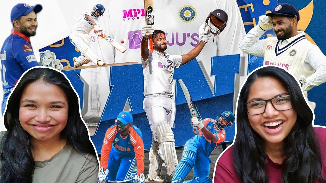 Reacting to Cricket edits ft. Rishab Pant aka Spidey🕸️✨