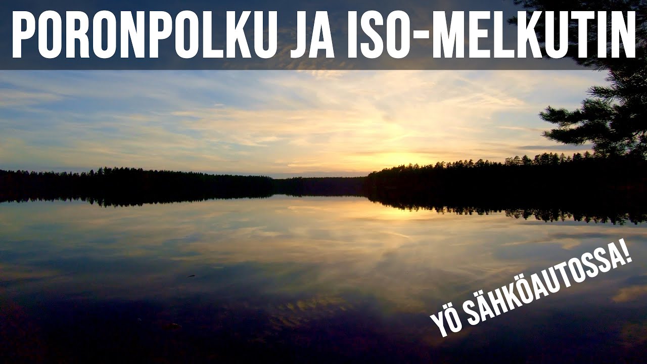 Lumoava Poronpolku ja Iso-Melkutin