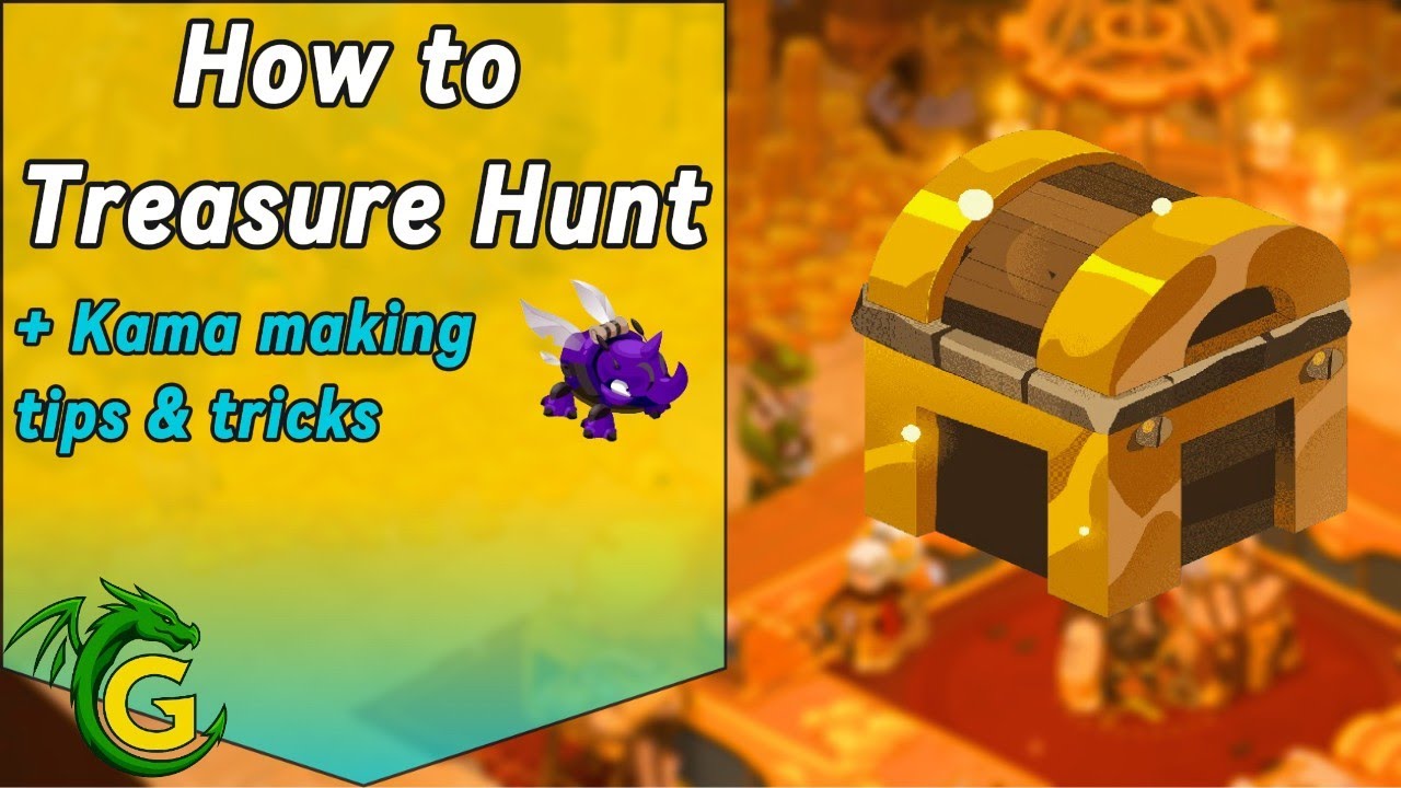 How to make KAMAS with Treasure Hunting! Dofus Unity 2025