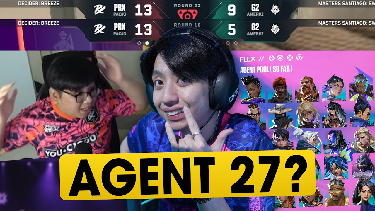 Paper Rex vs. G2 Esports — f0rsakeN Flex Agent Thứ 27 😤 // VALORANT Masters Santiago Highlights