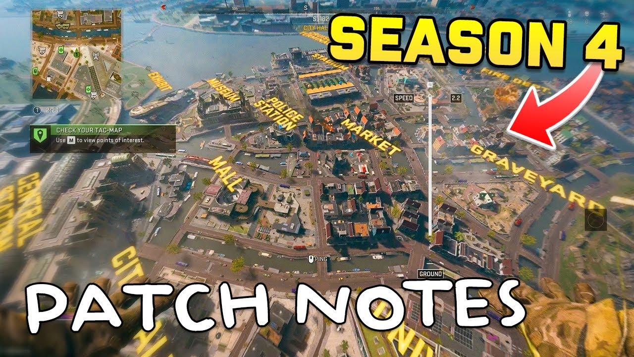 EVERYTHING NEW IN WARZONE SEASON 4 - Patch Notes Important Info