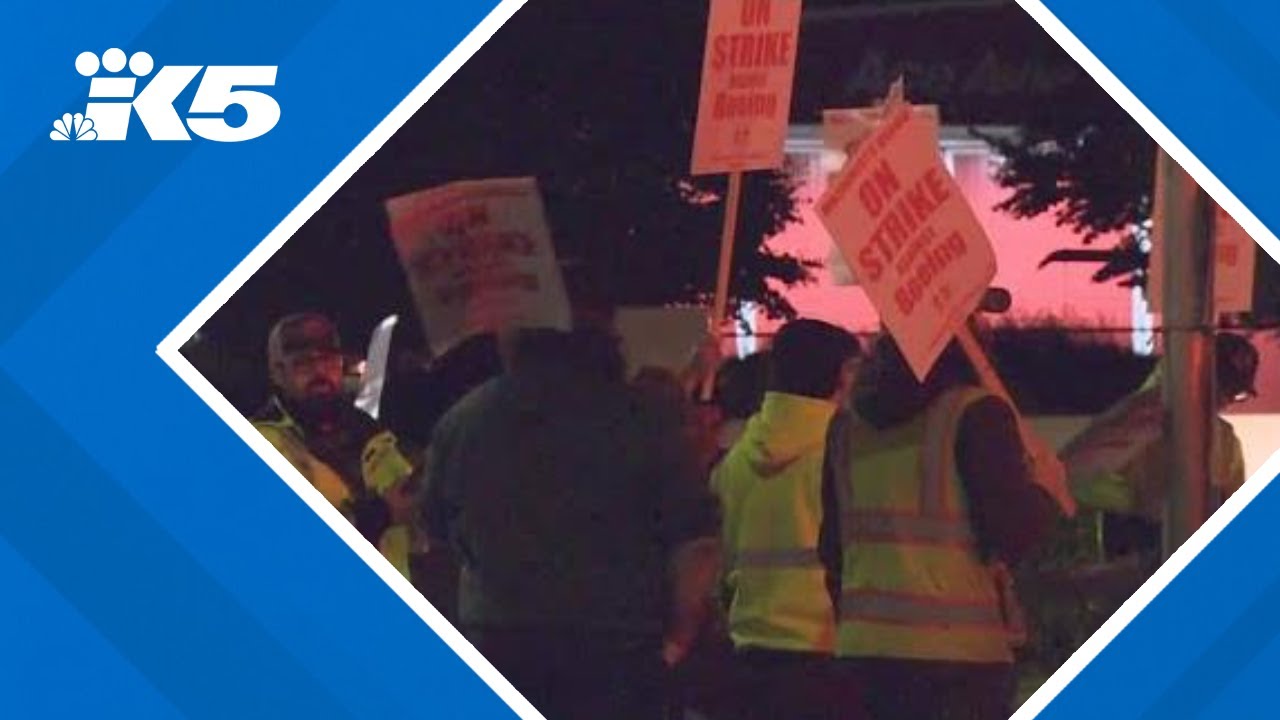 BREAKING: Boeing workers go on strike