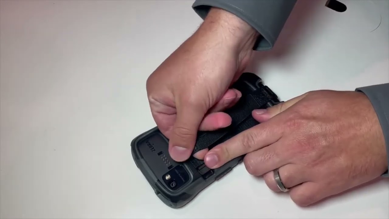 Installing Exoskeleton (Rugged Boot) for TC53/TC58