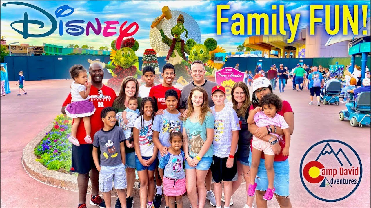 СЕМЕЙНОЕ ВОССОЕДИНЕНИЕ В DISNEY WORLD! СЕМЕЙНОЕ ВЕСЕЛЬЕ в EPCOT с нашим многочисленным племенем! ...