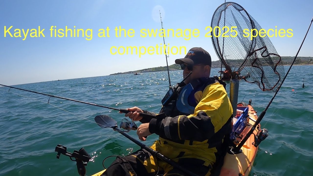 Kayak Fishing  - swanage bay - species competition
