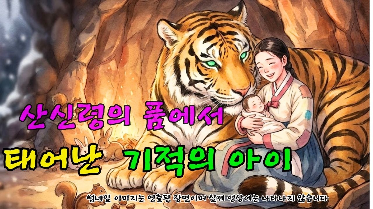 만삭의 며느리를 지킨 산신령 호랑이의 기적 ㅣ옛날이야기 ㅣ민담 ㅣ오디오북ㅣ전설ㅣ설화 ㅣ야담