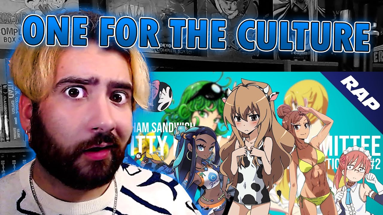 REACTION - FLAT JUSTICE RAP | "I.B.T.C." | Ham Sandwich (Flat Chested Anime Girls AMV)