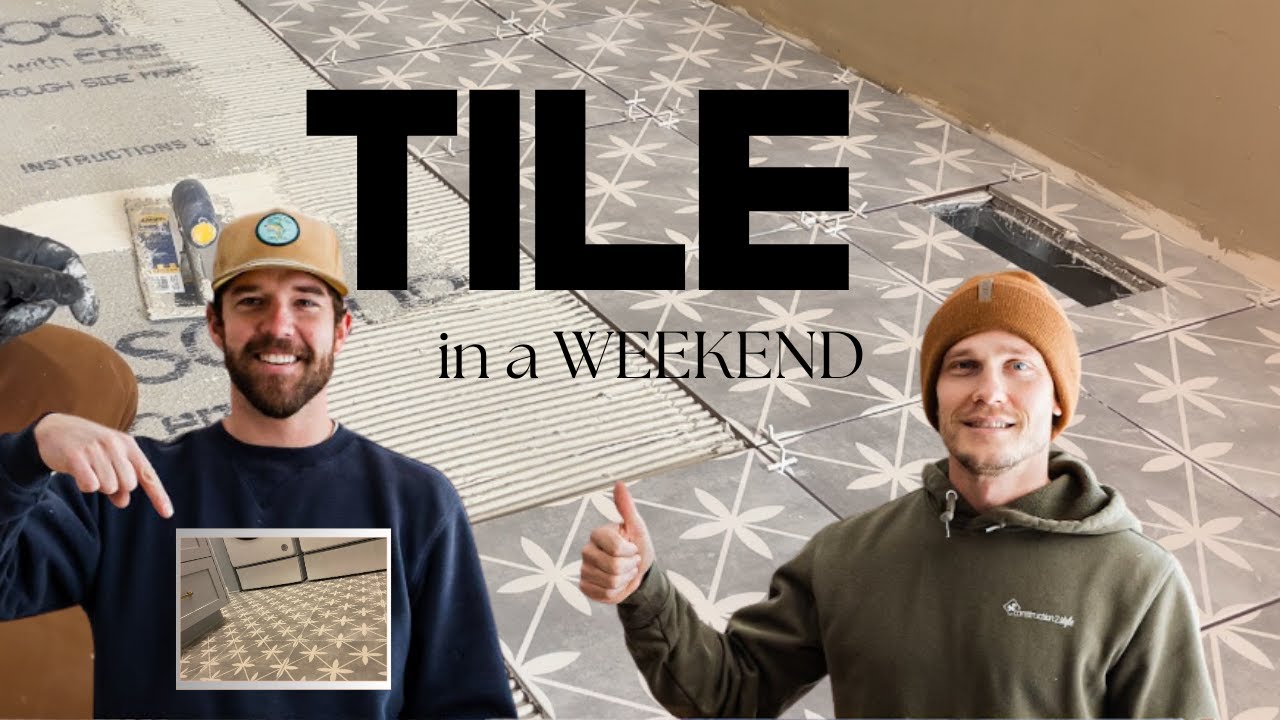Tile floor installation | Step by Step Guide