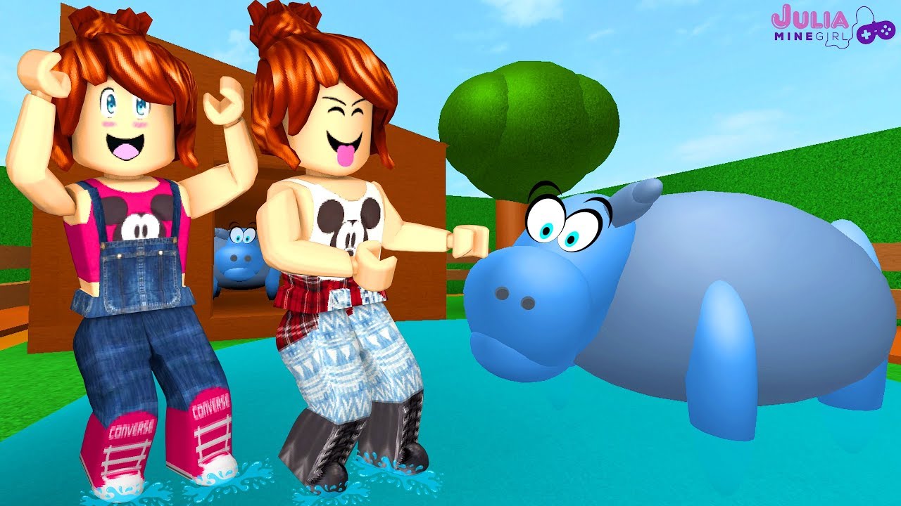 Roblox - ZOOLÓGICO MINEGIRL (Zoo Tycoon)