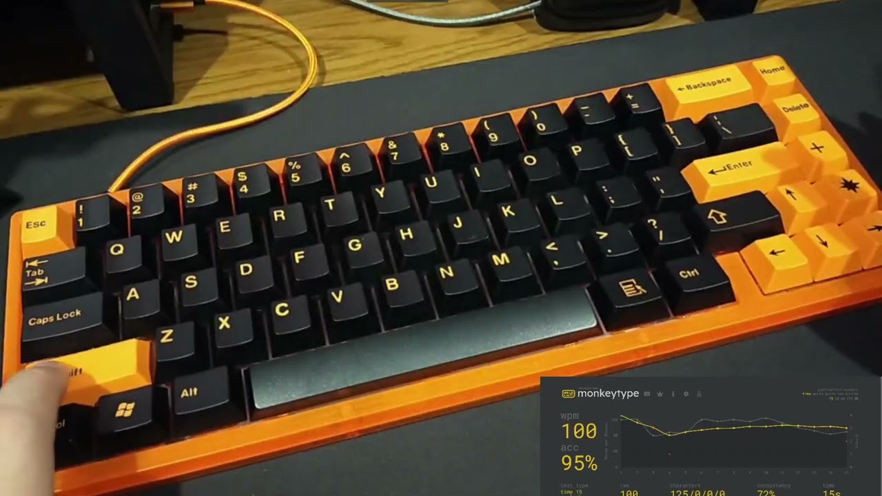 KBD67 Lite R2 with JWK Epsilon [Sound Test]