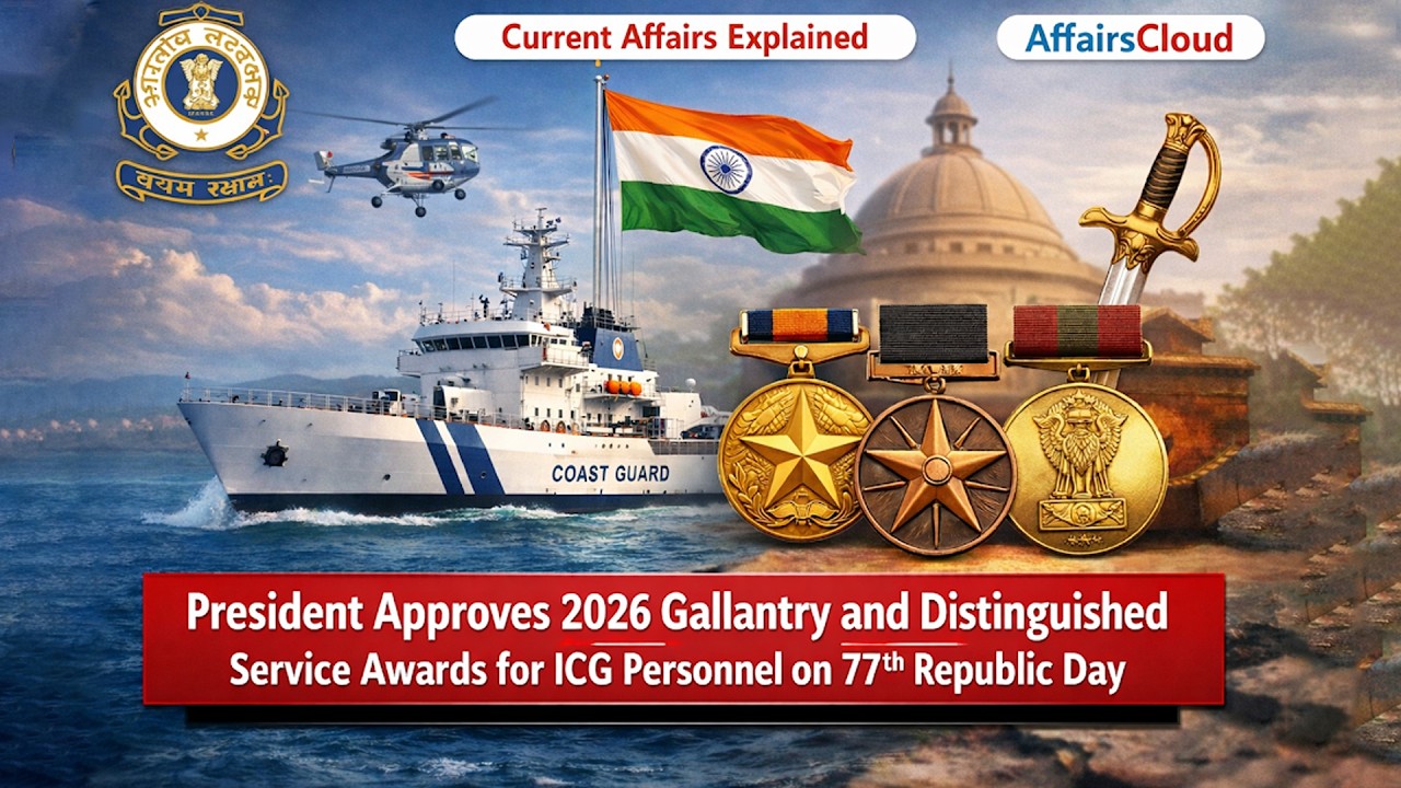 Current Affairs Explained: Gallantry Awards 2026| Important Topic&mdash;January 2026 | DailyCA | Bank Exam