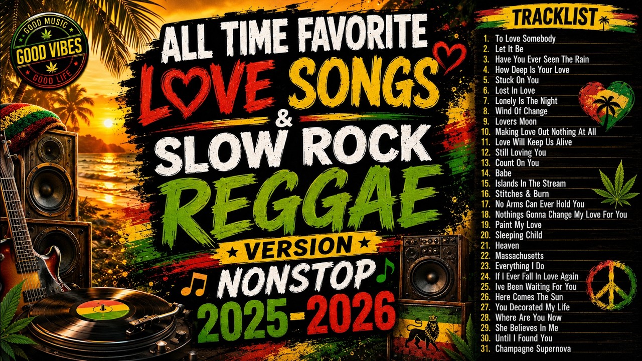 REGGAE MUSIC MIX 2025 🎸 NEW REGGAE LOVE SONGS 🔔 ALL TIME FAVORITE REGGAE SONGS 2025