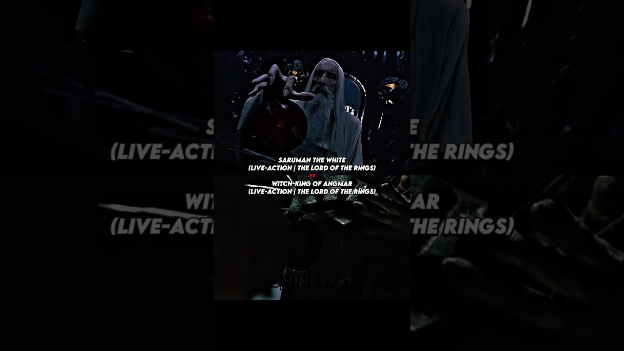 Saruman (LIVE-ACTION | Lord Of The Rings) vs Witch-king of Angmar (LIVE-ACTION | Lord Of The Rings)