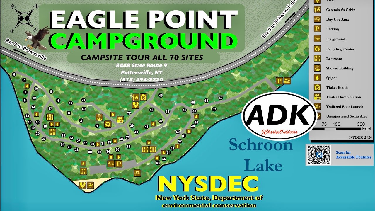 Eagle point Campground (site tour) NYSDEC 72 sites LOOK BEFORE YOU BOOK Good⭐️ Better⭐️⭐️ Best⭐️⭐️⭐️