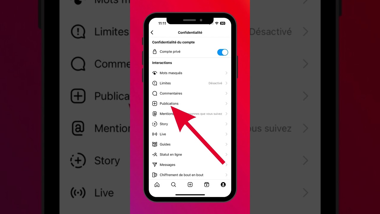 Ne plus se faire mentionner Dans des Story et Publications Instagram