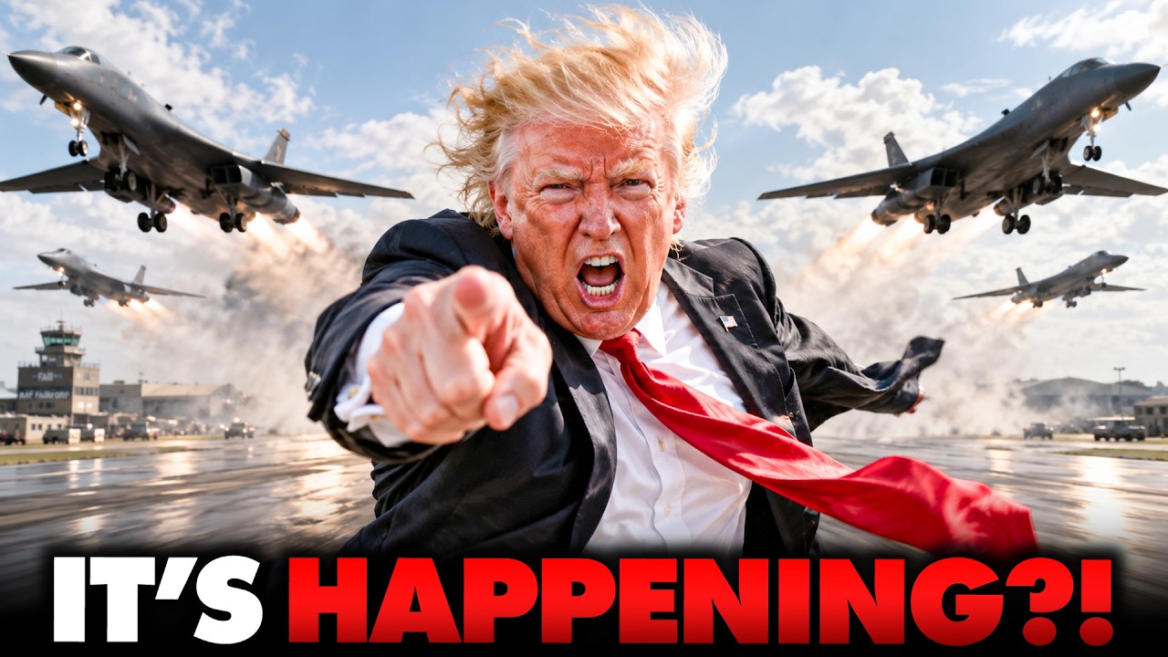 🚨U.S. Military Plane Just LANDED in Iran as Trump Orders B-1 Bombers To 'GO HOME&hellip;&rsquo; Did Iran War End?