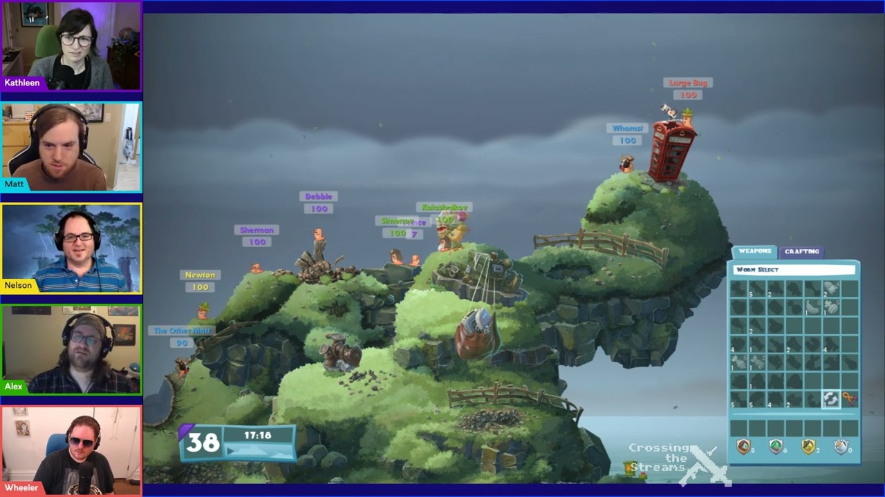 Worms W.M.D ||Crossing the Streams 2022-01-31