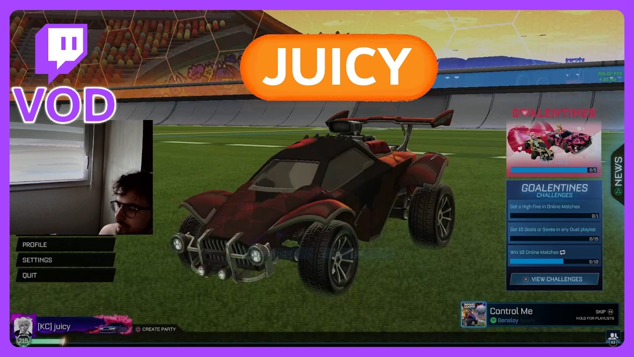 juicyyrl twitch vod 09/02/2026 | Pro RL VODS