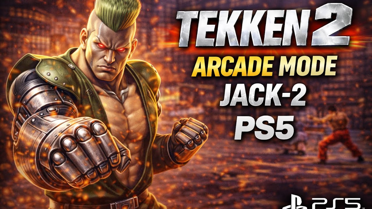 Tekken 2 - Arcade Mode / Jack-2 (PS5) #tekken #tekken2