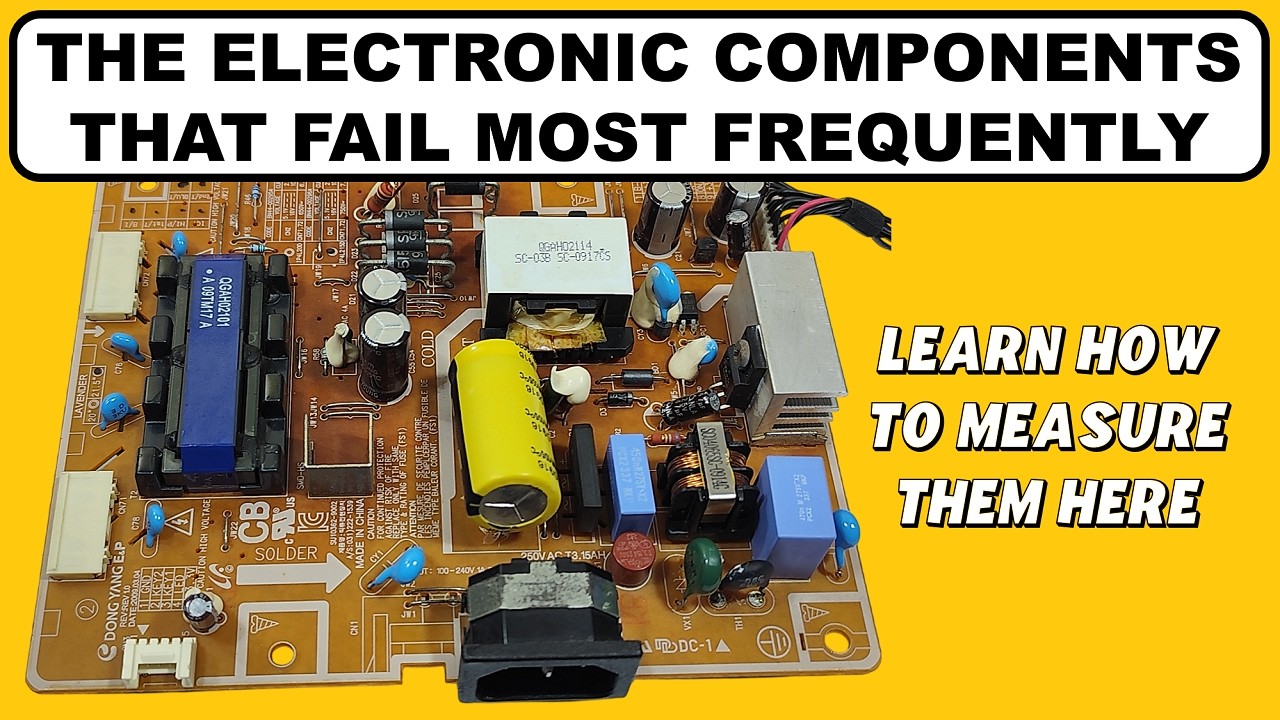 Не заменяйте детали наугад; сначала научитесь измерять параметры компонентов, которые чаще всего ...