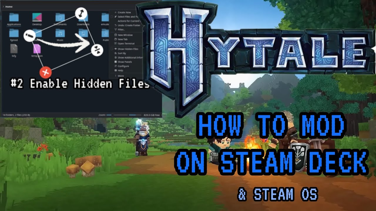How To Mod Hytale On Steam Deck