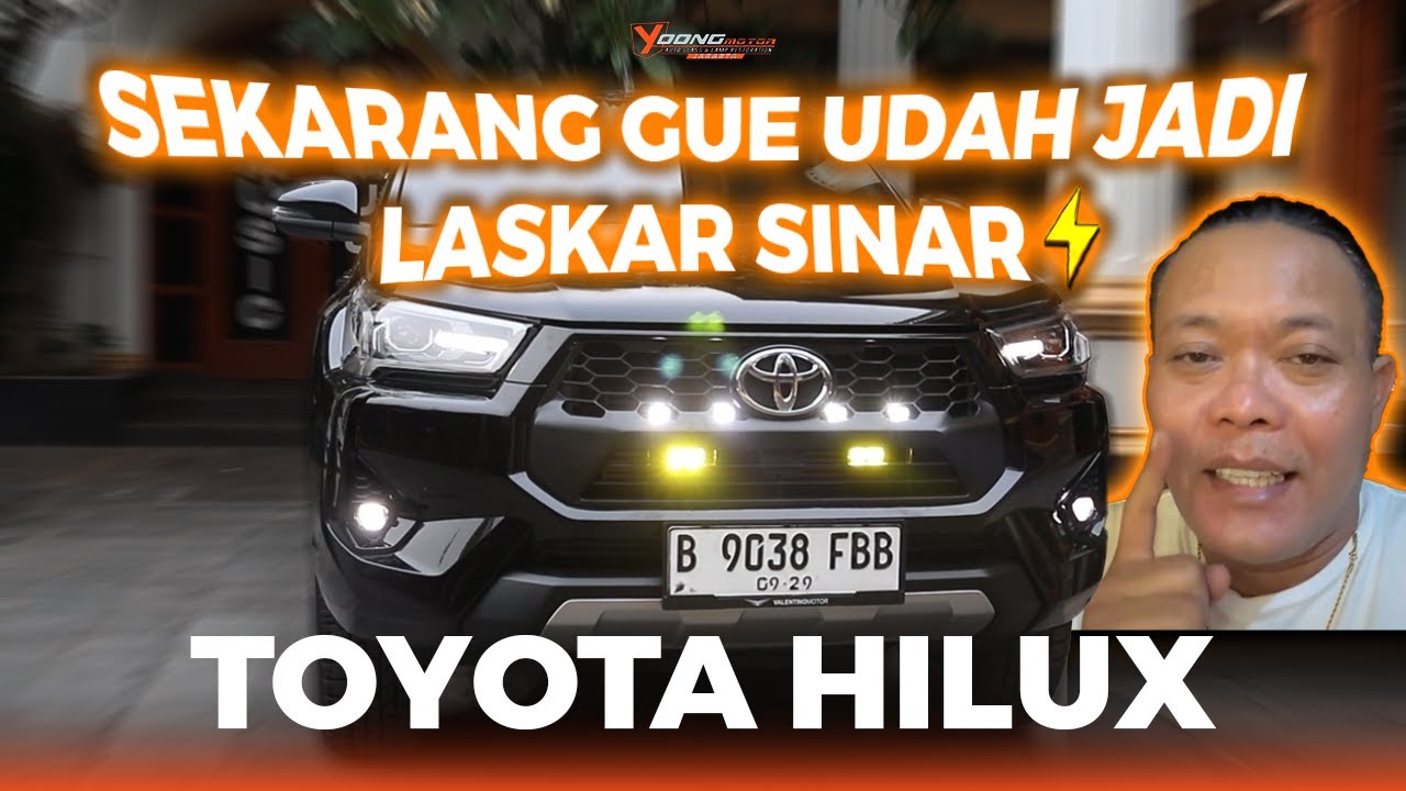 TOYOTA HILUX KANG SULE KITA BIKIN MENYALA ABANGKU 🔥 | MODIFIKASI TOYOTA HILUX