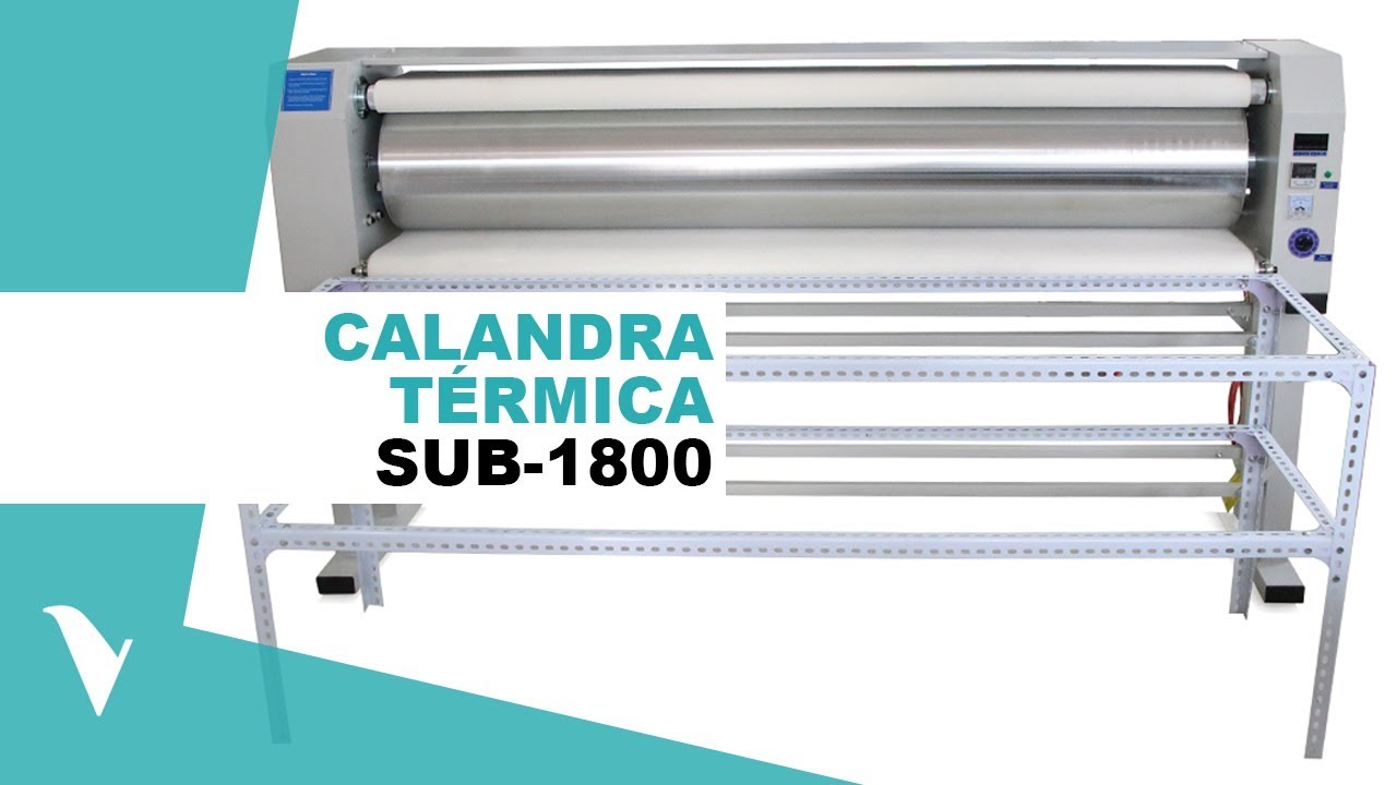 Multivisi | Calandra de Transferência Térmica | Veja em uso