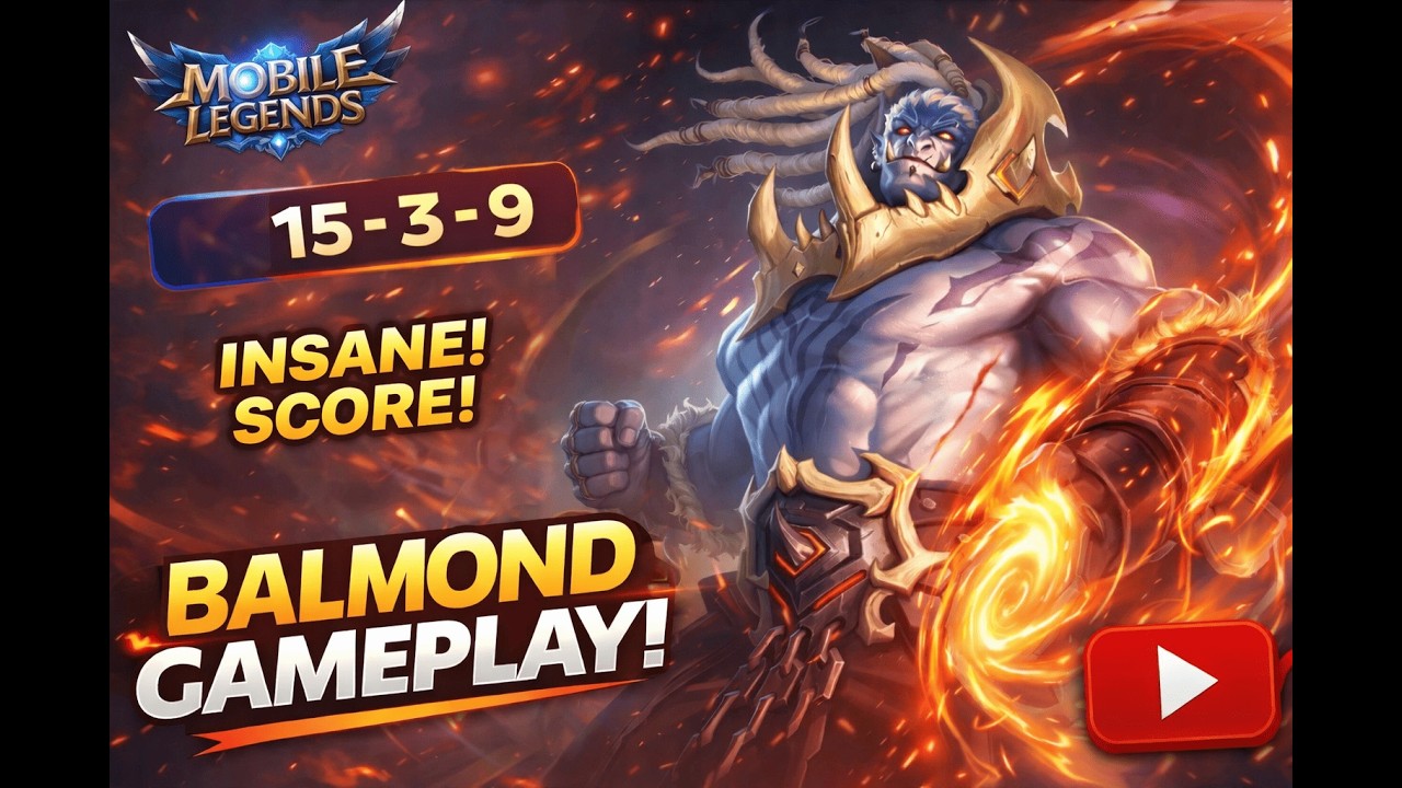 🔥 BALMOND DESTROYS THE BATTLEFIELD | Mobile Legends Gameplay 🔥