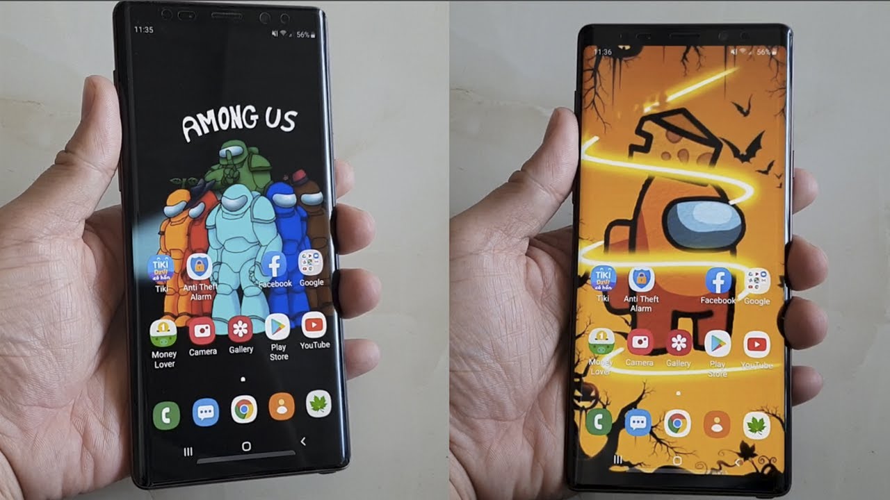 Among us wallpaper for any Android Phone