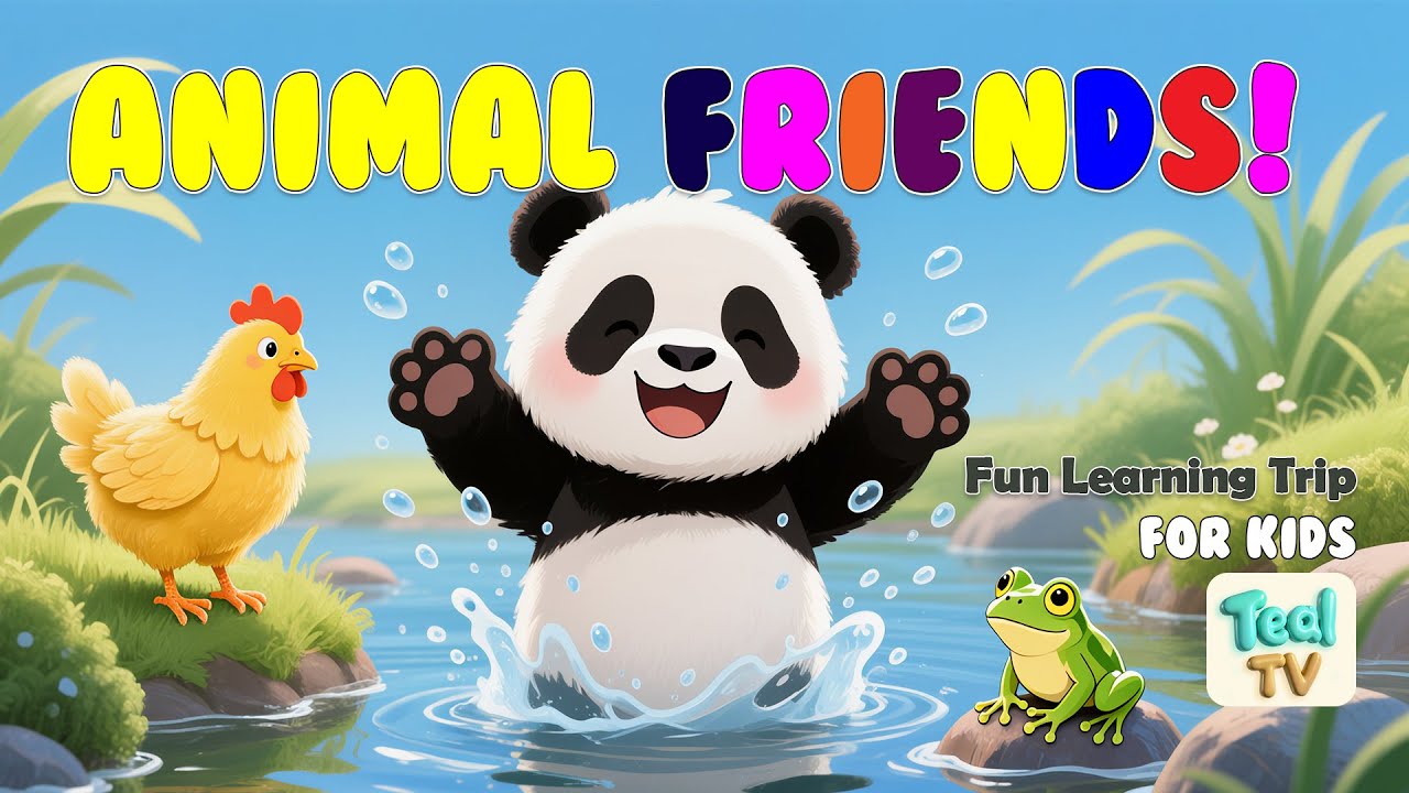 Cute Animals Fun Learning Time!