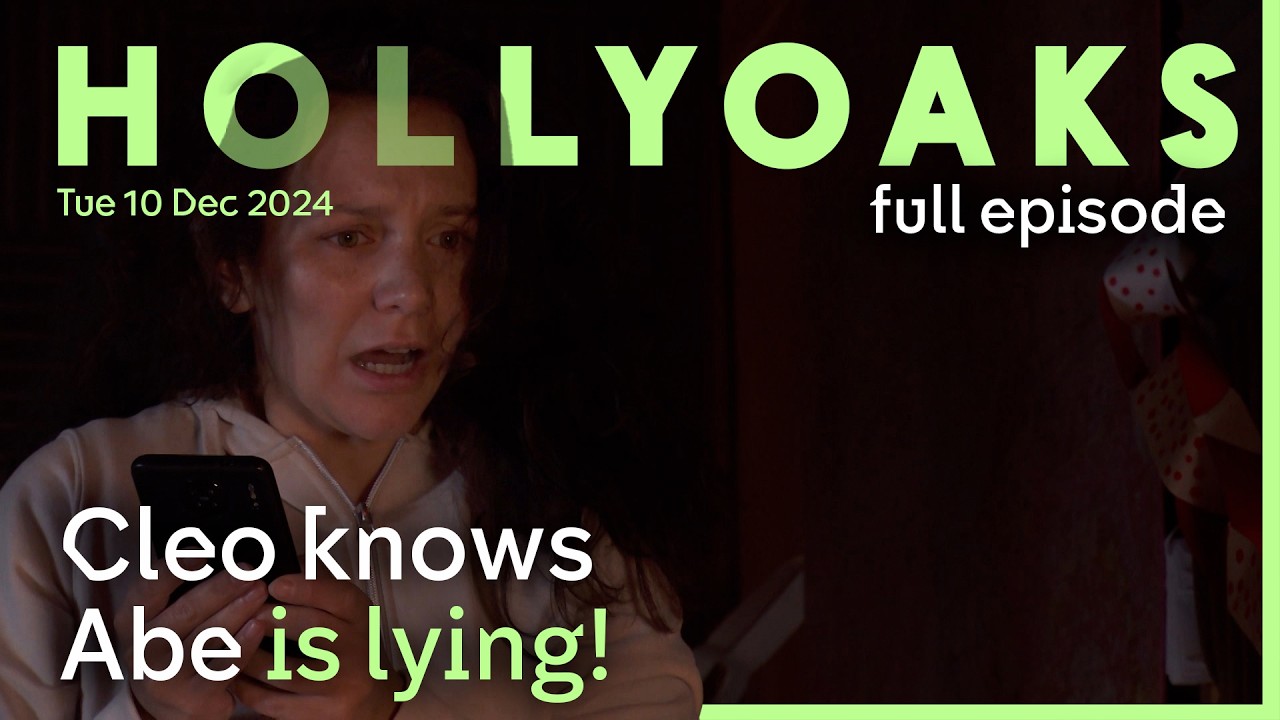 Cleo Knows Abe Has Been Lying! | Hollyoaks Global Ep6498 Tuesday 10th December 2024
