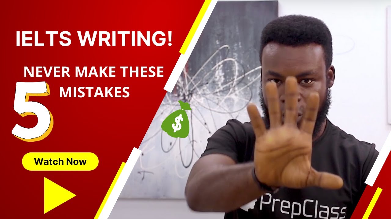 Five mistakes you SHOULD NEVER MAKE in the IELTS writing task 1! Don't skip this.