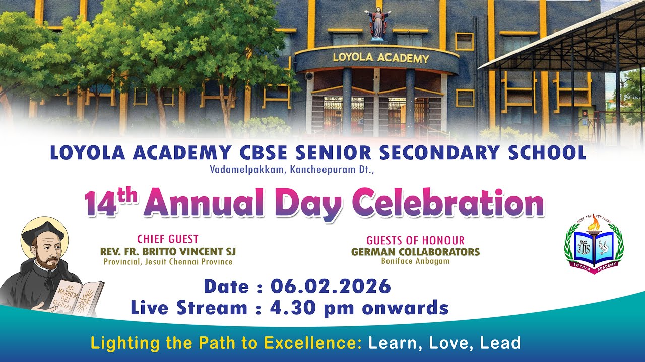 Loyola Academy | 14th Annual Day | 2026