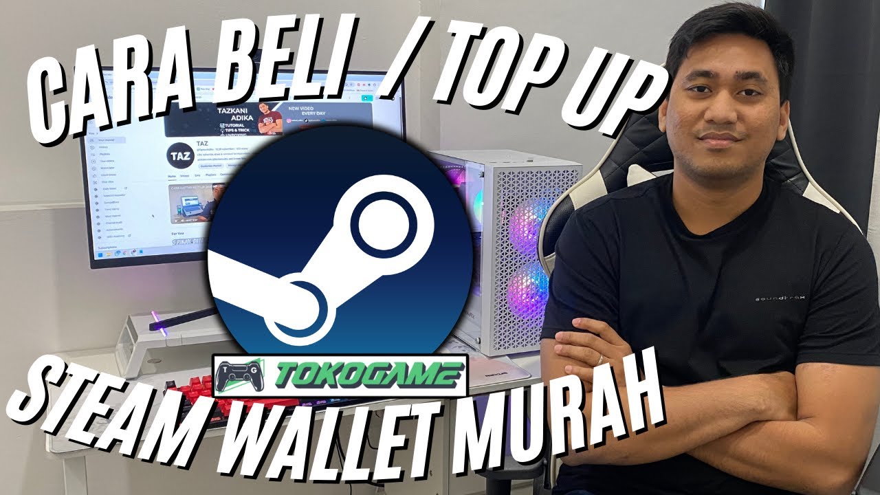 CARA BELI STEAM WALLET MURAH | CARA MUDAH TOP UP STEAM WALLET