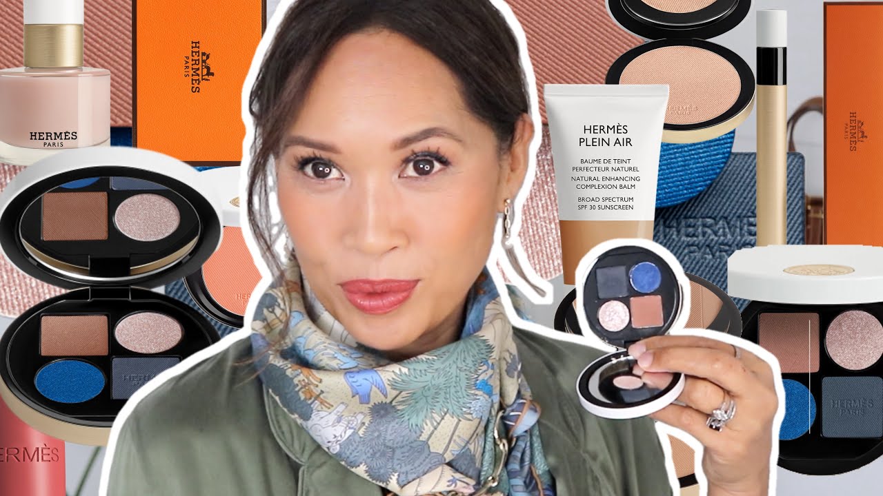 🧡💙 HERMES Ombres d'Hermès: 04 Ombres Marines 🧡💙GRWM🧡💙did I change my mind about Plein Air🤔😱?