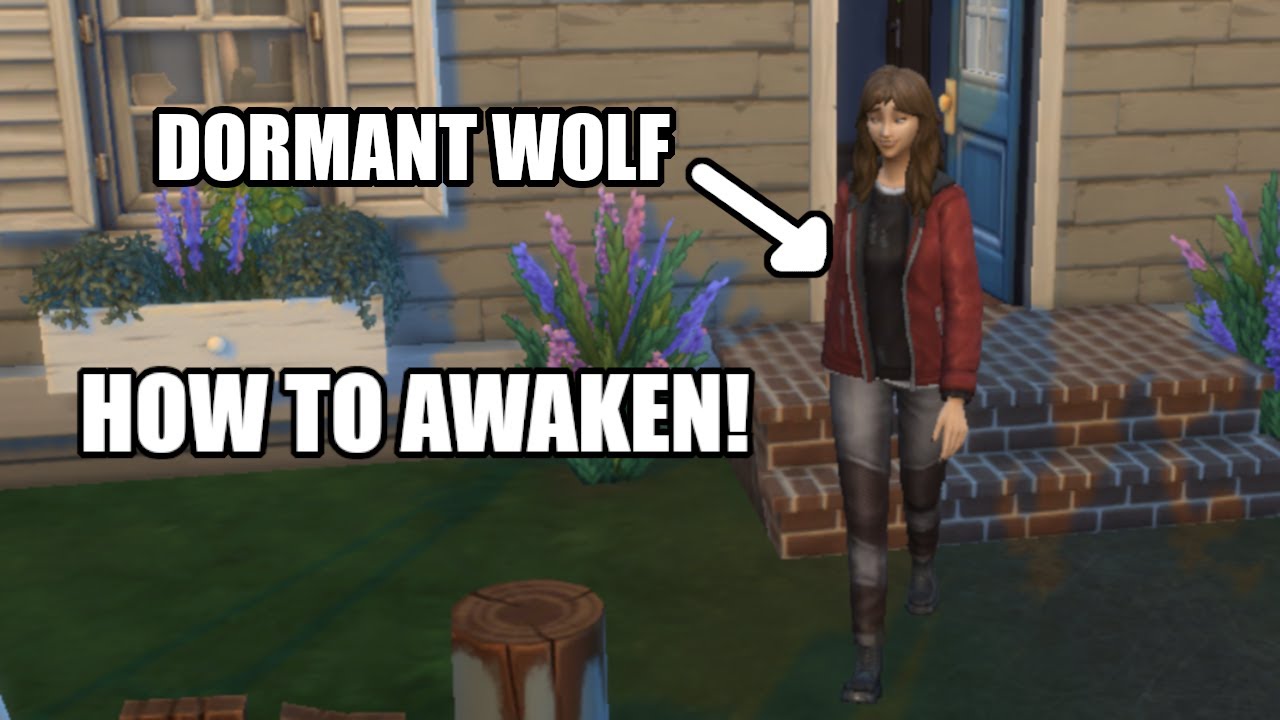 How to: Awaken Dormant Wolf Trait || The Sims 4
