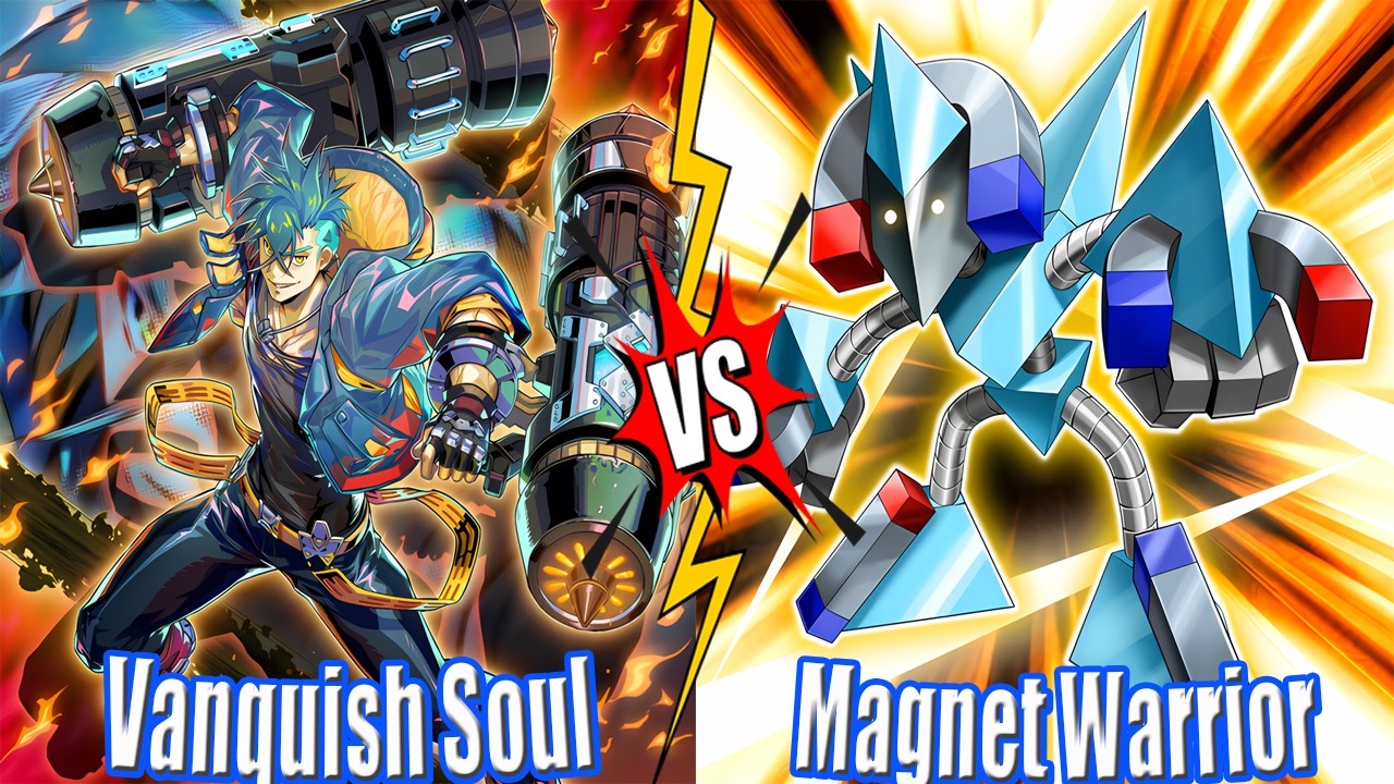 Vanquish Soul K9 vs Magnet Warrior & Magnet Warrior vs Dracotail - NEW BANLIST DB Yu-Gi-Oh!