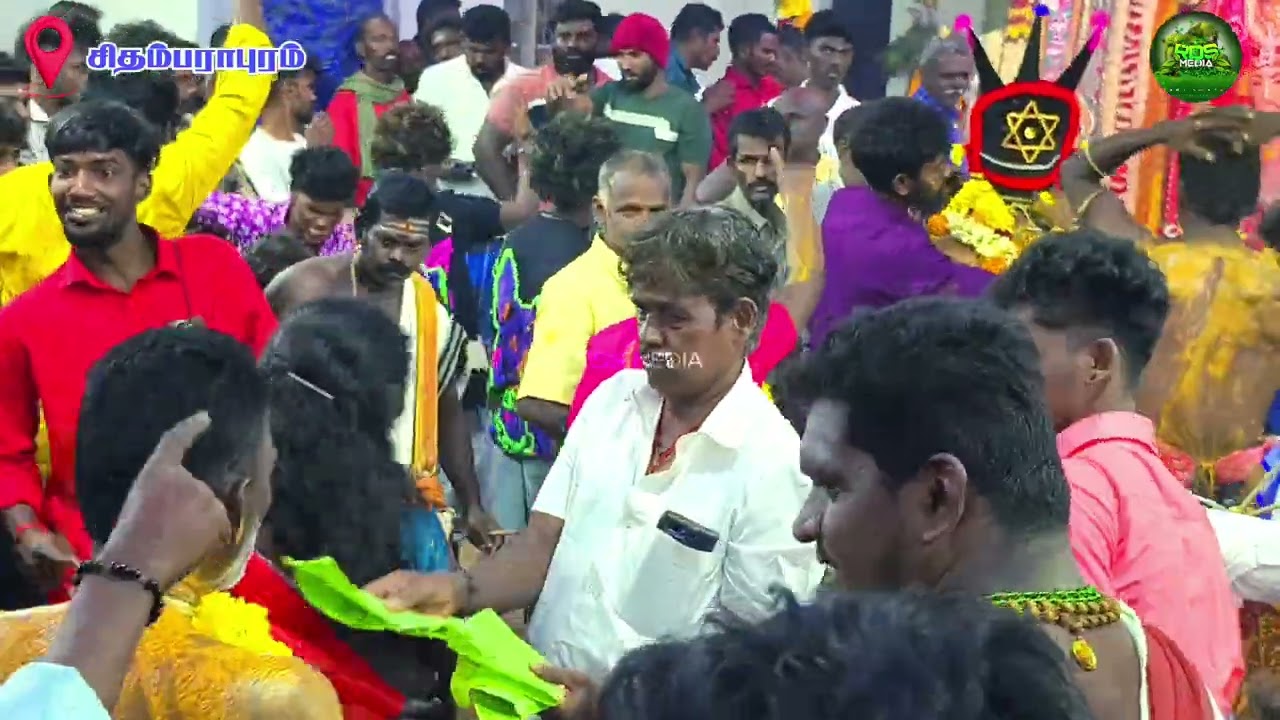 அலங்கார தீபாராதனையில் ஆனந்தமாக வந்த சிதம்பை சுடலை ஆண்டவர் ll சிதம்பராபுரம் கொடை விழா ll RDS MEDIA 