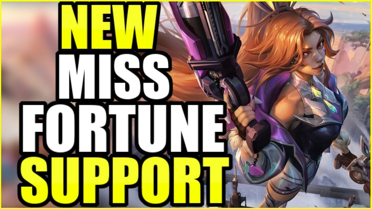 BATTLE BUNNY MISS FORTUNE SUPPORT = 1000% AMAZING (NEW SKIN!)