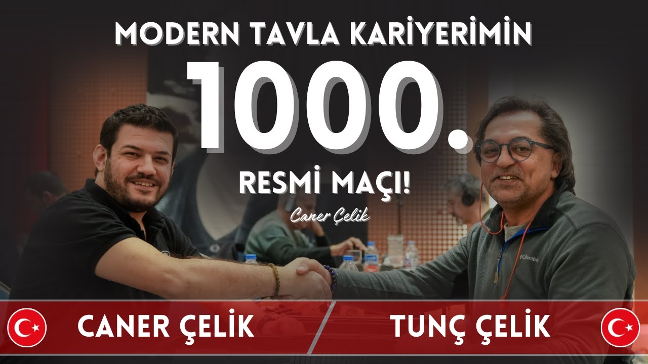 Caner ÇELİK - Tunç ÇELİK | Caner ÇELİK 1000. Resmi Maçı! | TTB 2025 Süper Final