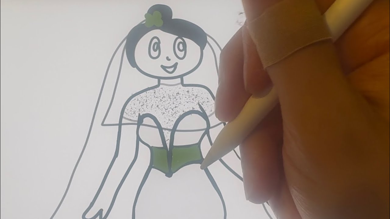 Designing your dream wedding dress |asmr