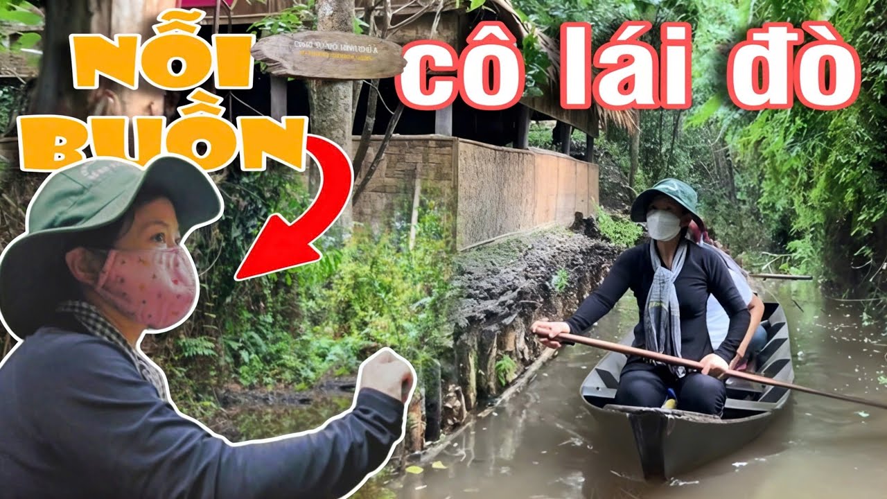 Nếu có đến đây hãy đi xuồng | Di Tích Xẻo Quýt - Du lịch Đồng Tháp.