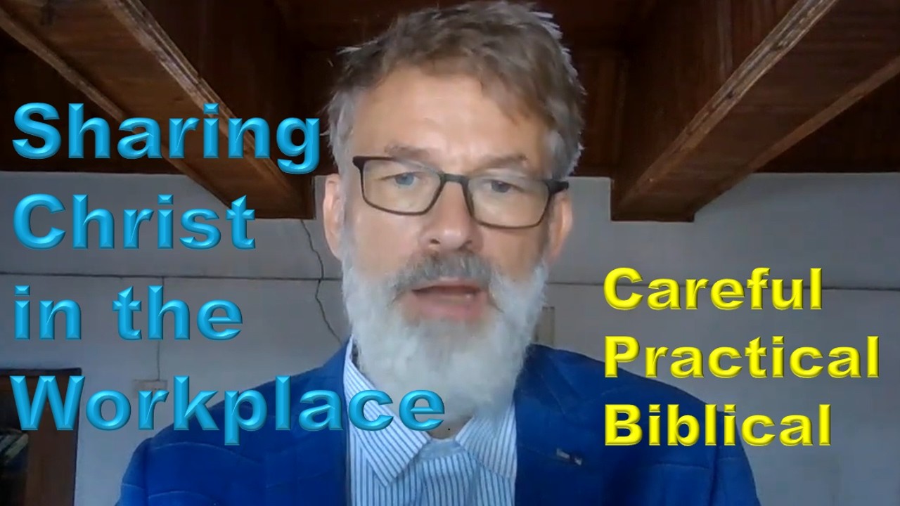 Sharing Christ in the Workplace. Equipping Professionals to Share Gospel daily.