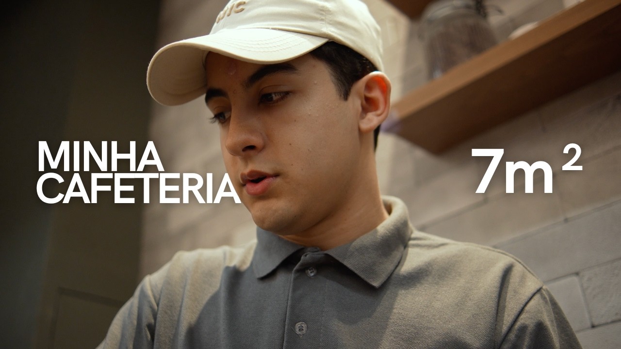 Como funciona uma cafeteria de 7m²?